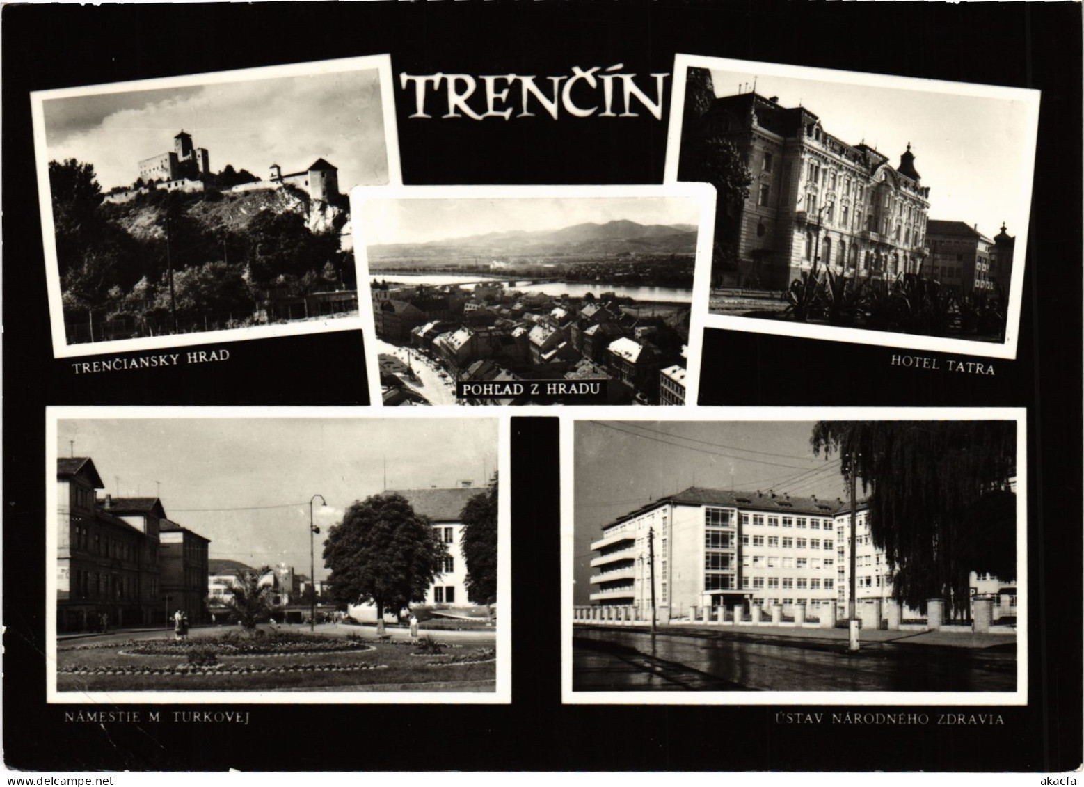 CPM AK CZECHOSLOVAKIA Trencin - Scenes (693784) - Slowakei