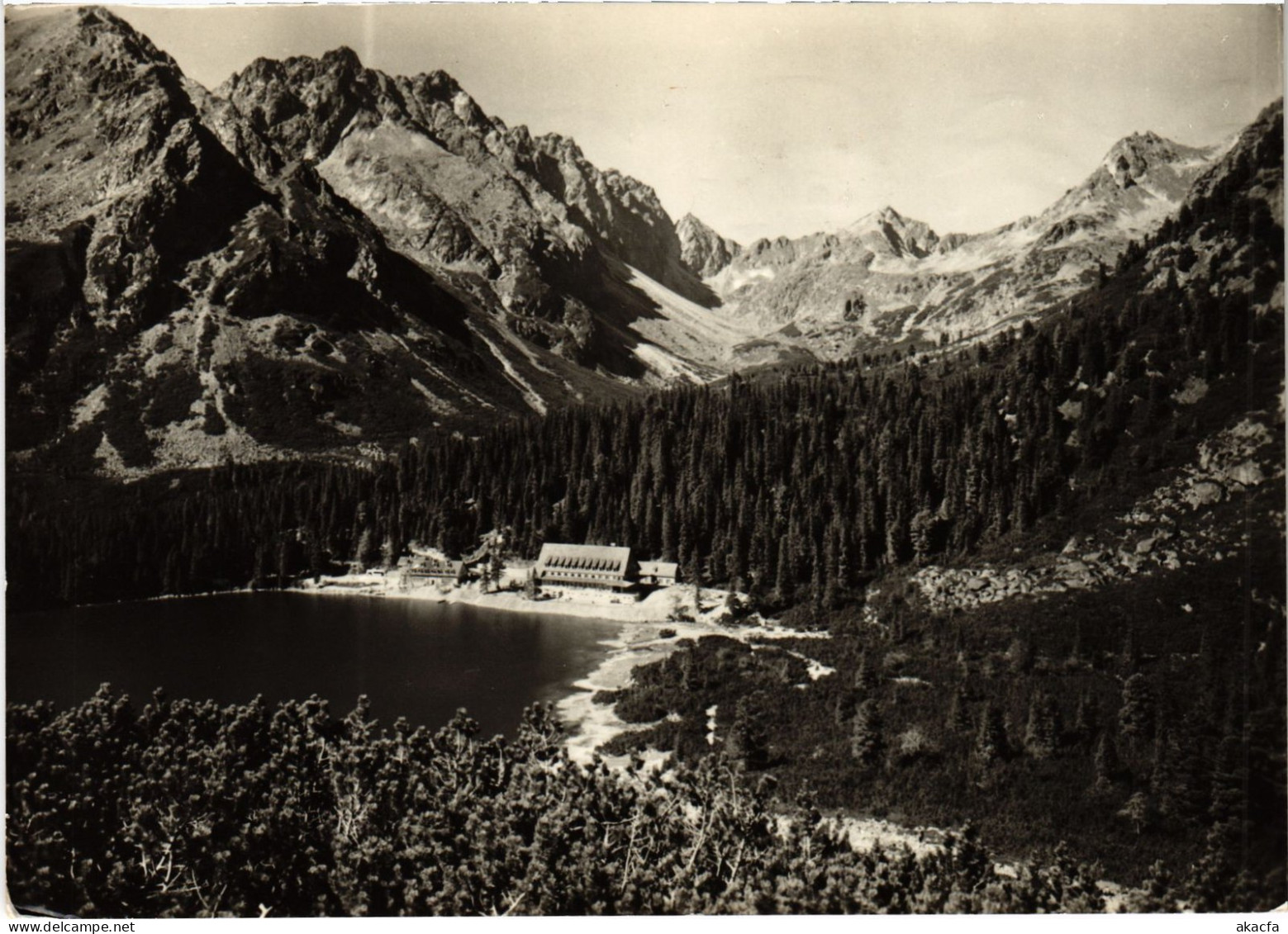 CPM AK CZECHOSLOVAKIA Tatransky Narodny Park - Popradské Pleso (693633) - Slowakei