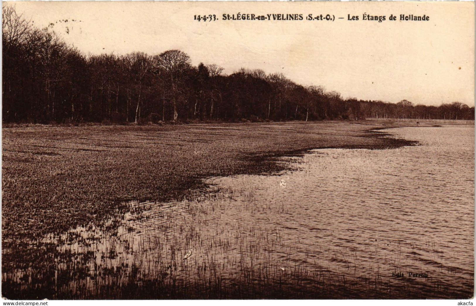 CPA SAINT-LEGER-en-YVELINES Les Etangs De Hollande (1384918) - St. Leger En Yvelines