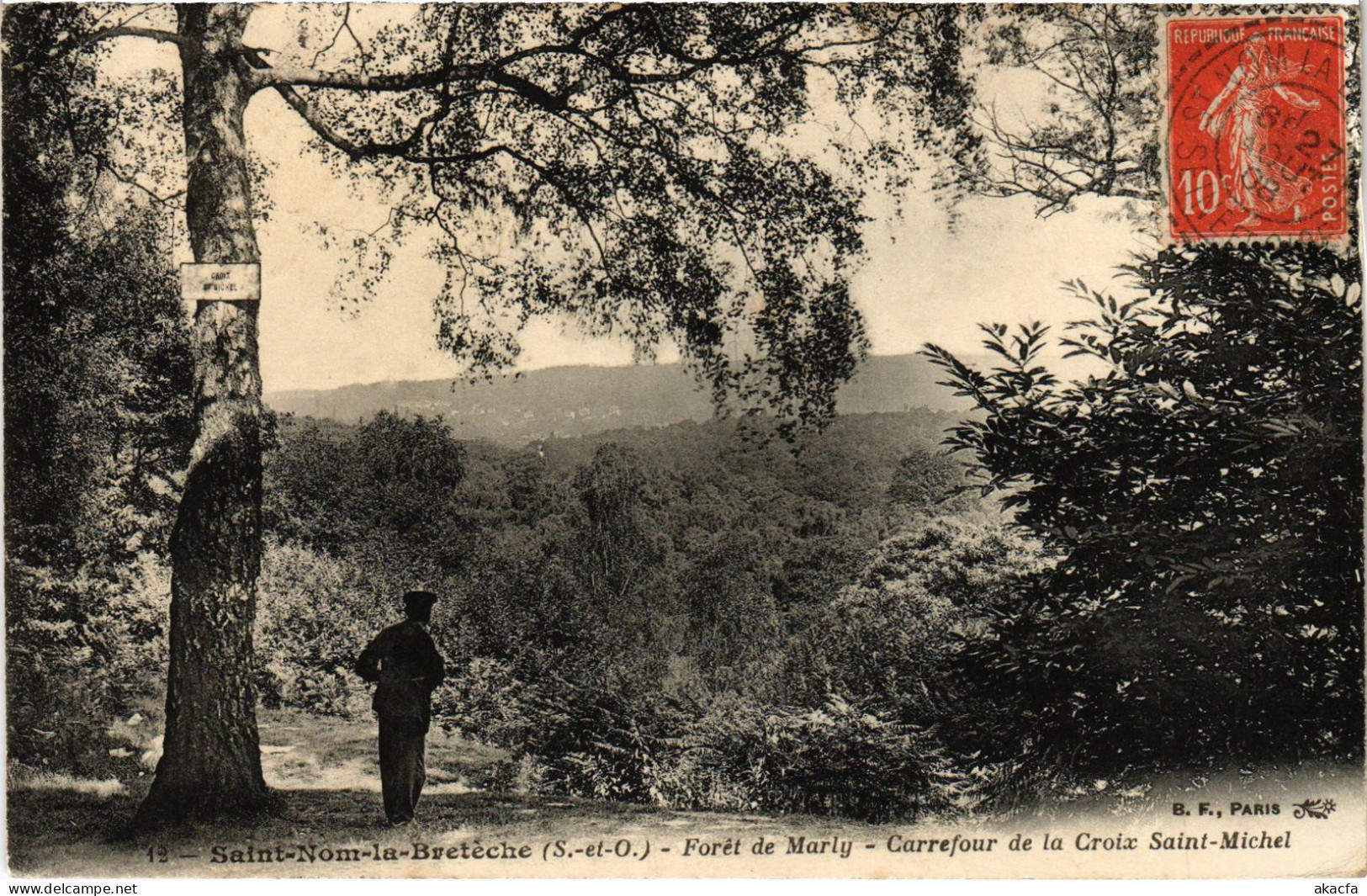 CPA SAINT-NOM-la-BRETECHE Foret De Marly (1384880) - St. Nom La Breteche