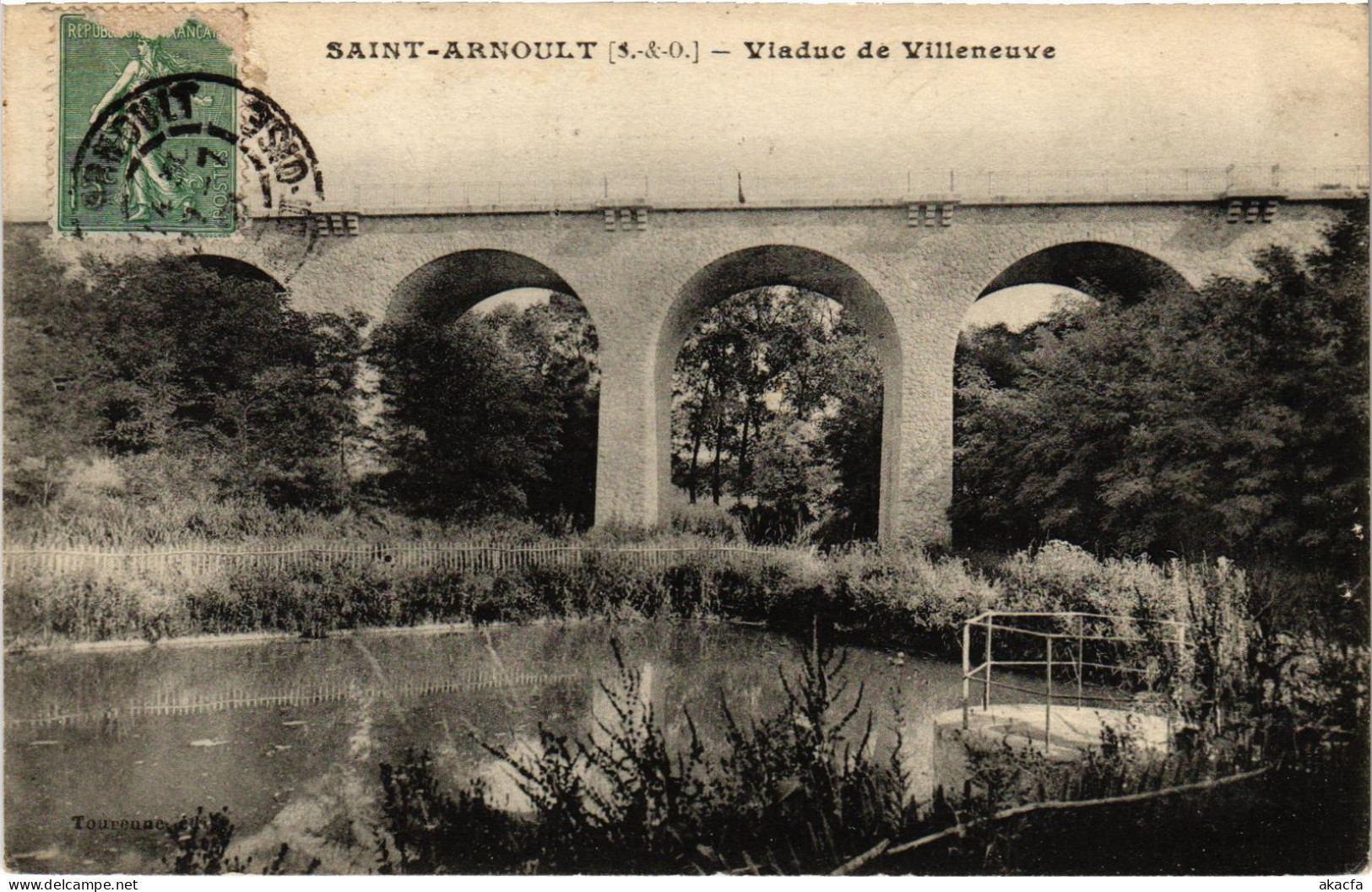 CPA SAINT-ARNOULT-en-YVELINES Viaduc De Villeneuve (1384863) - St. Arnoult En Yvelines