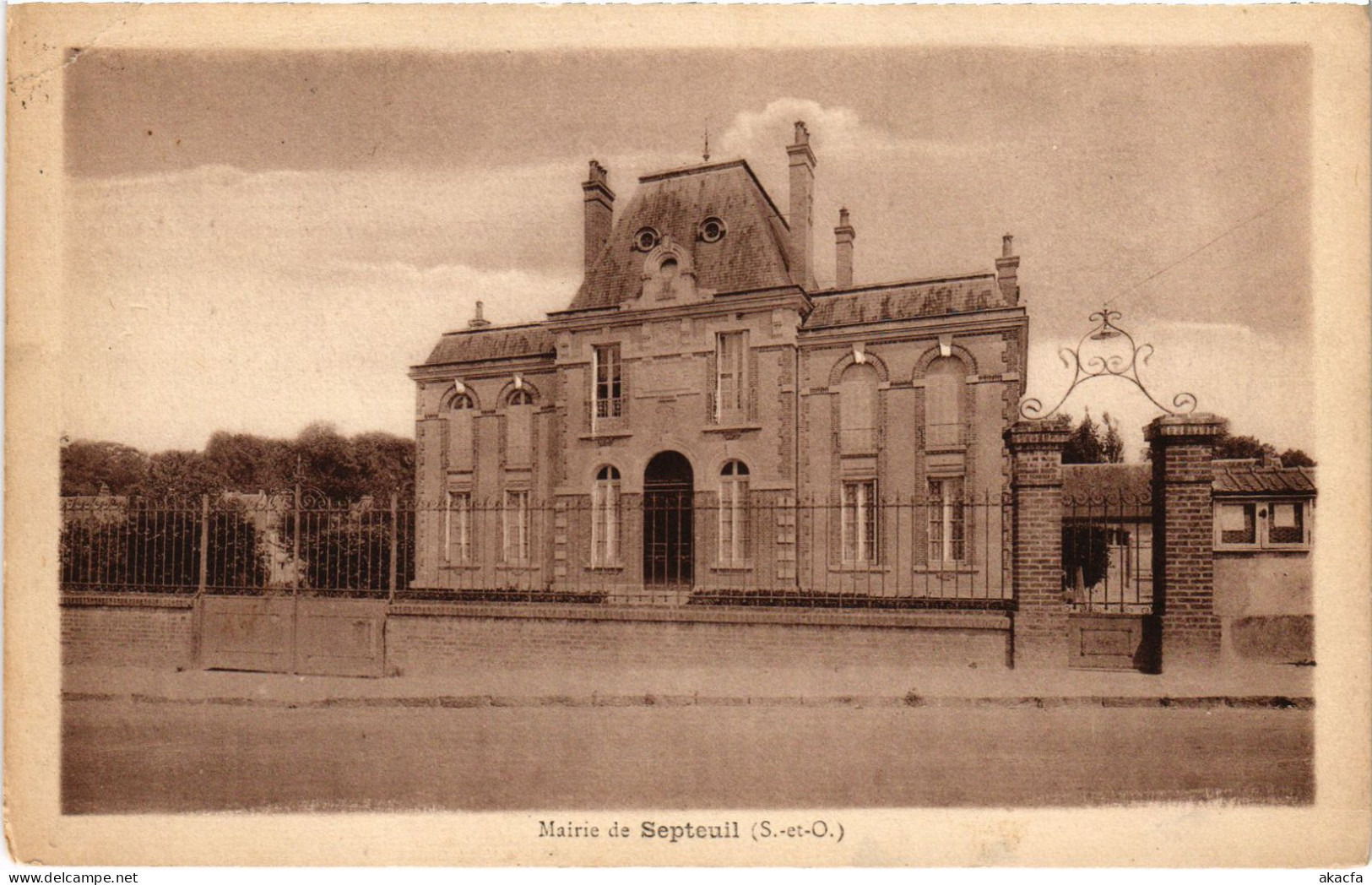 CPA SEPTEUIL Mairie (1384859) - Septeuil