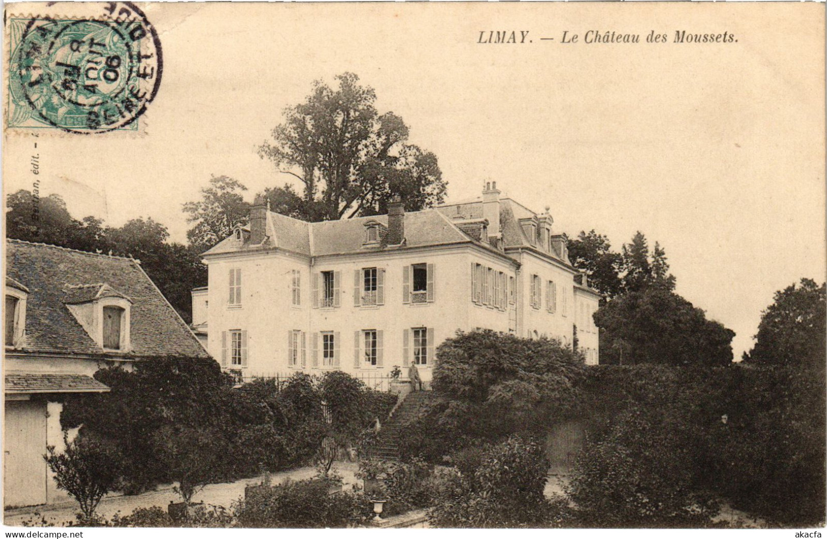 CPA LIMAY Chateau Des Moussets (1384836) - Limay