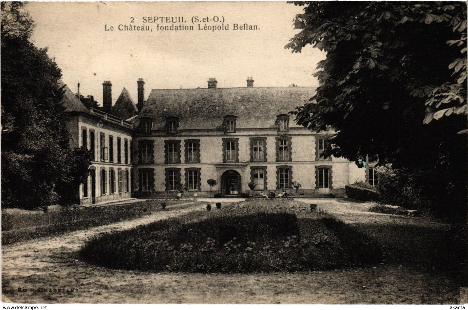 CPA SEPTEUIL Le Chateau (1384829) - Septeuil