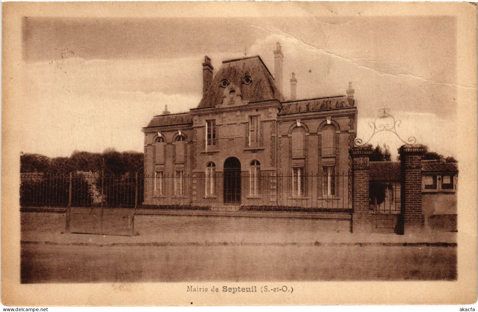 CPA SEPTEUIL Mairie (1384824) - Septeuil