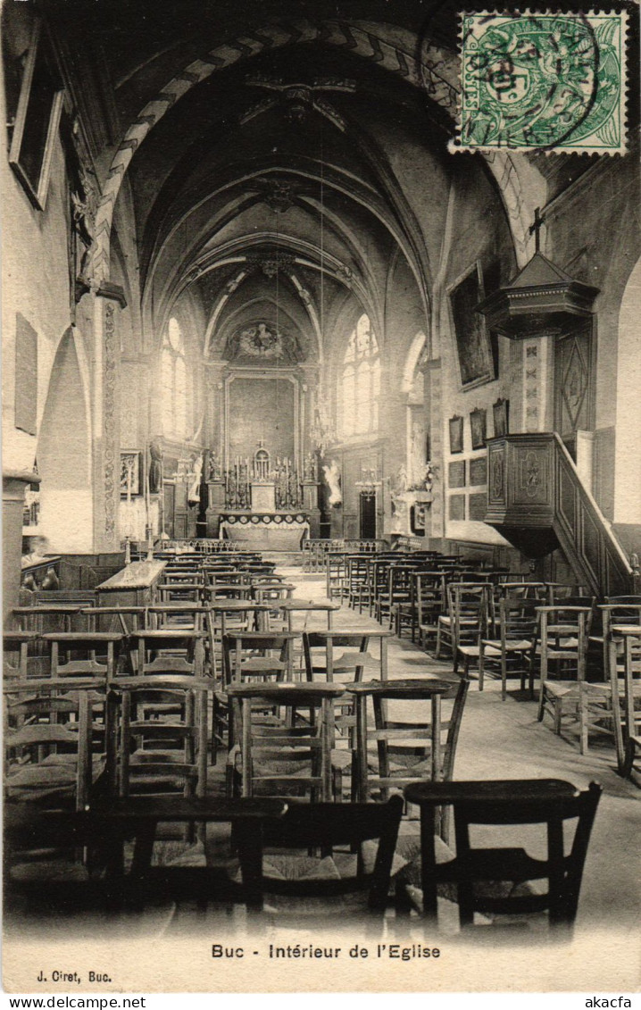 CPA BUC Interieur De L'Eglise (1384578) - Buc