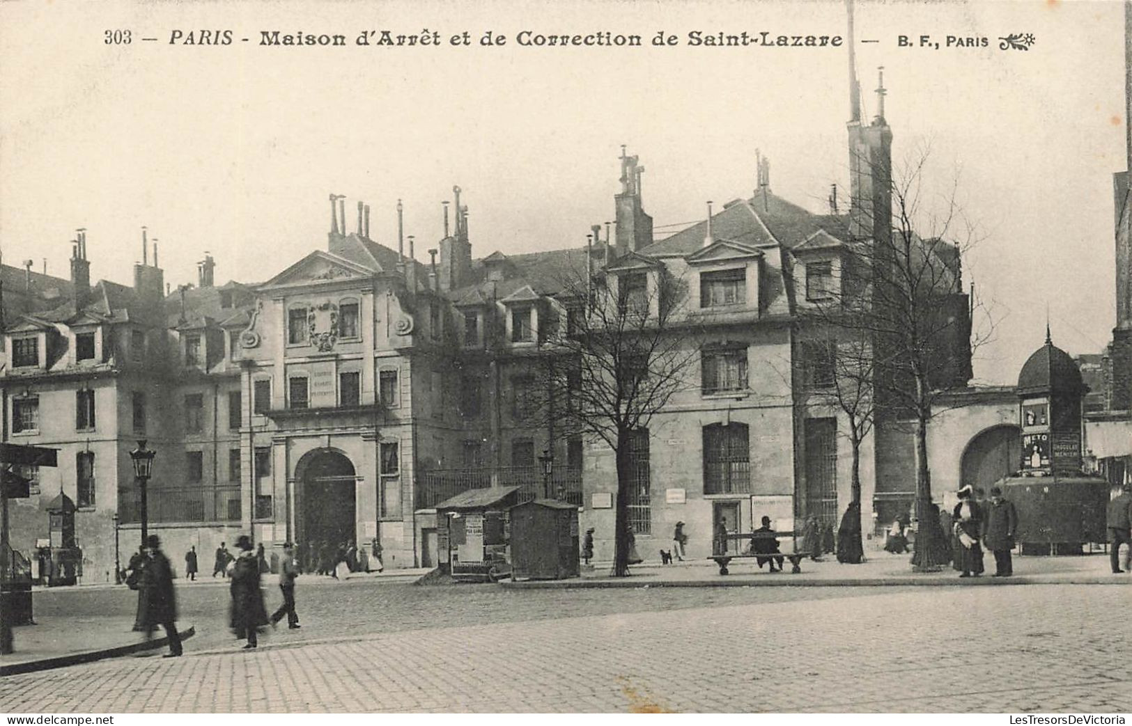 FRANCE - Paris - Vue Générale De La Maison D'Arrêt Et De Correction De Saint Lazare - B F Paris - Carte Postale Ancienne - Sonstige Sehenswürdigkeiten