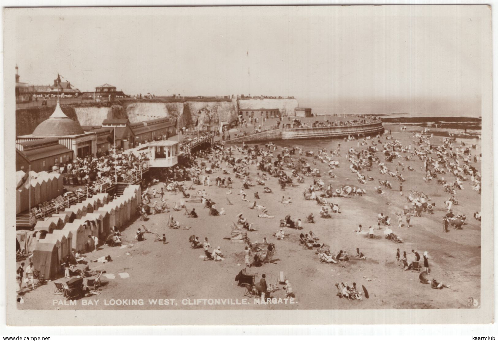 Palm Bay Looking West, Cliftonville, Margate - (England, U.K.) - 1928 - Margate