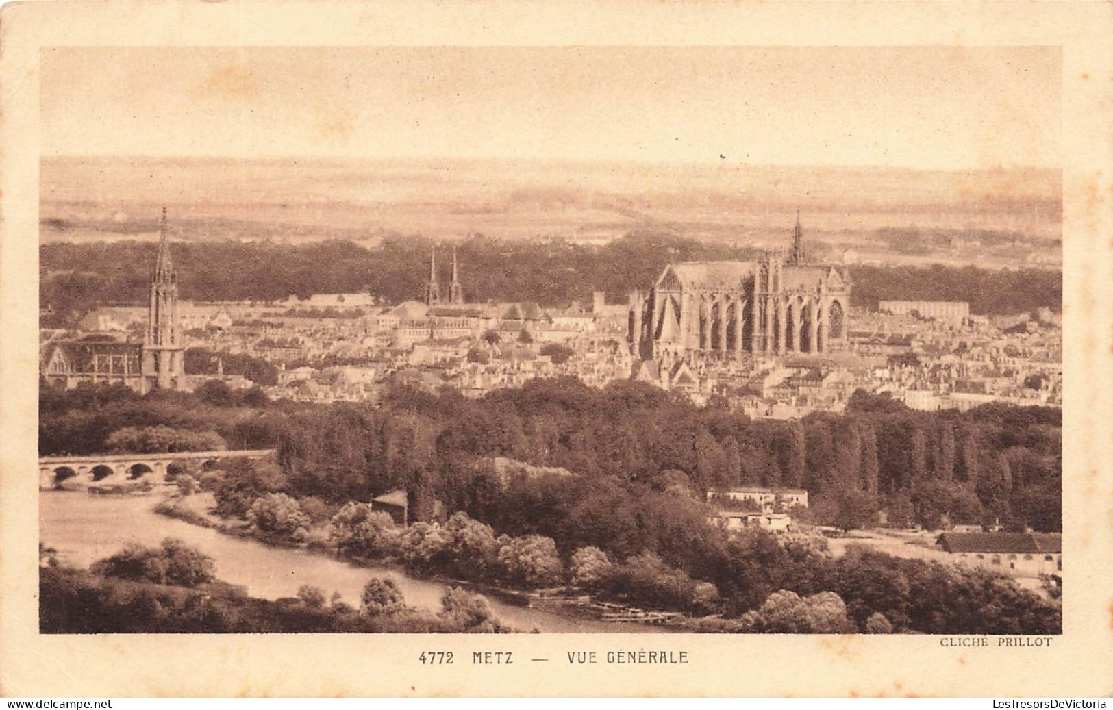 FRANCE - Metz - Vue Générale - Carte Postale Ancienne - Metz