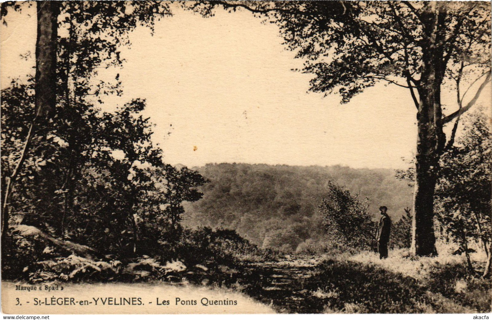 CPA SAINT-LEGER-en-YVELINES Les Ponts Quentins (1385264) - St. Leger En Yvelines