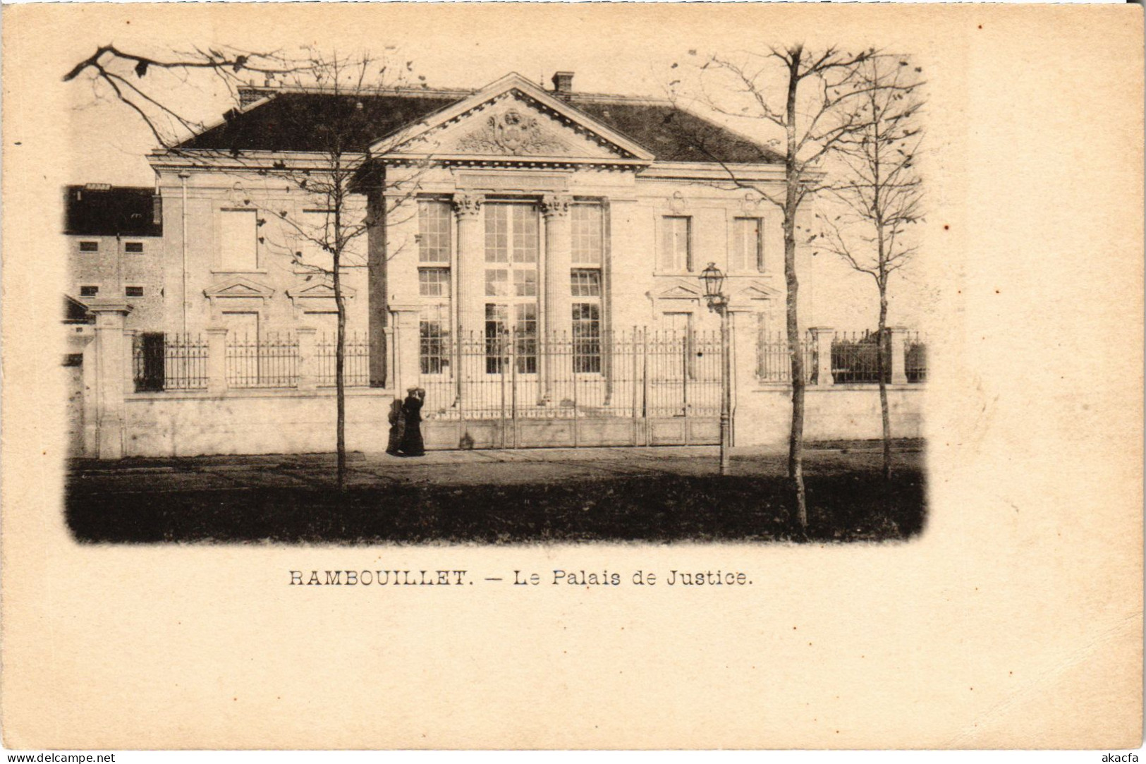 CPA RAMBOUILLET Palais De Justice (1385062) - Rambouillet