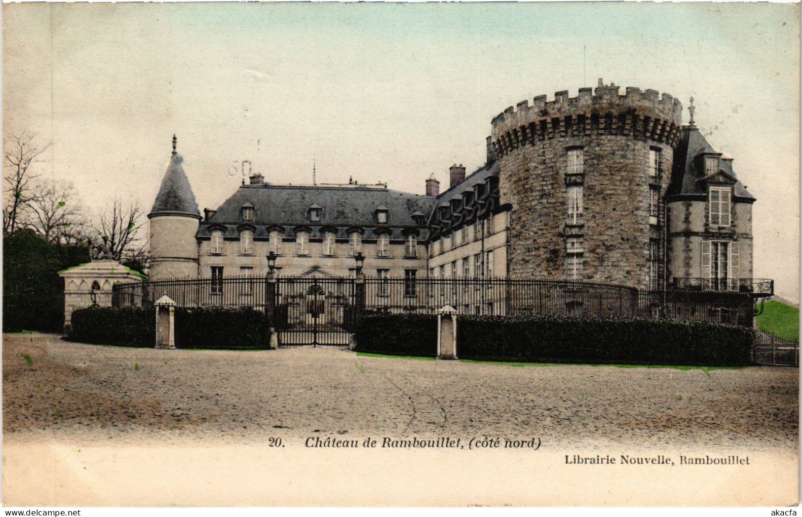 CPA RAMBOUILLET Chateau - Cote Nord (1385657) - Rambouillet