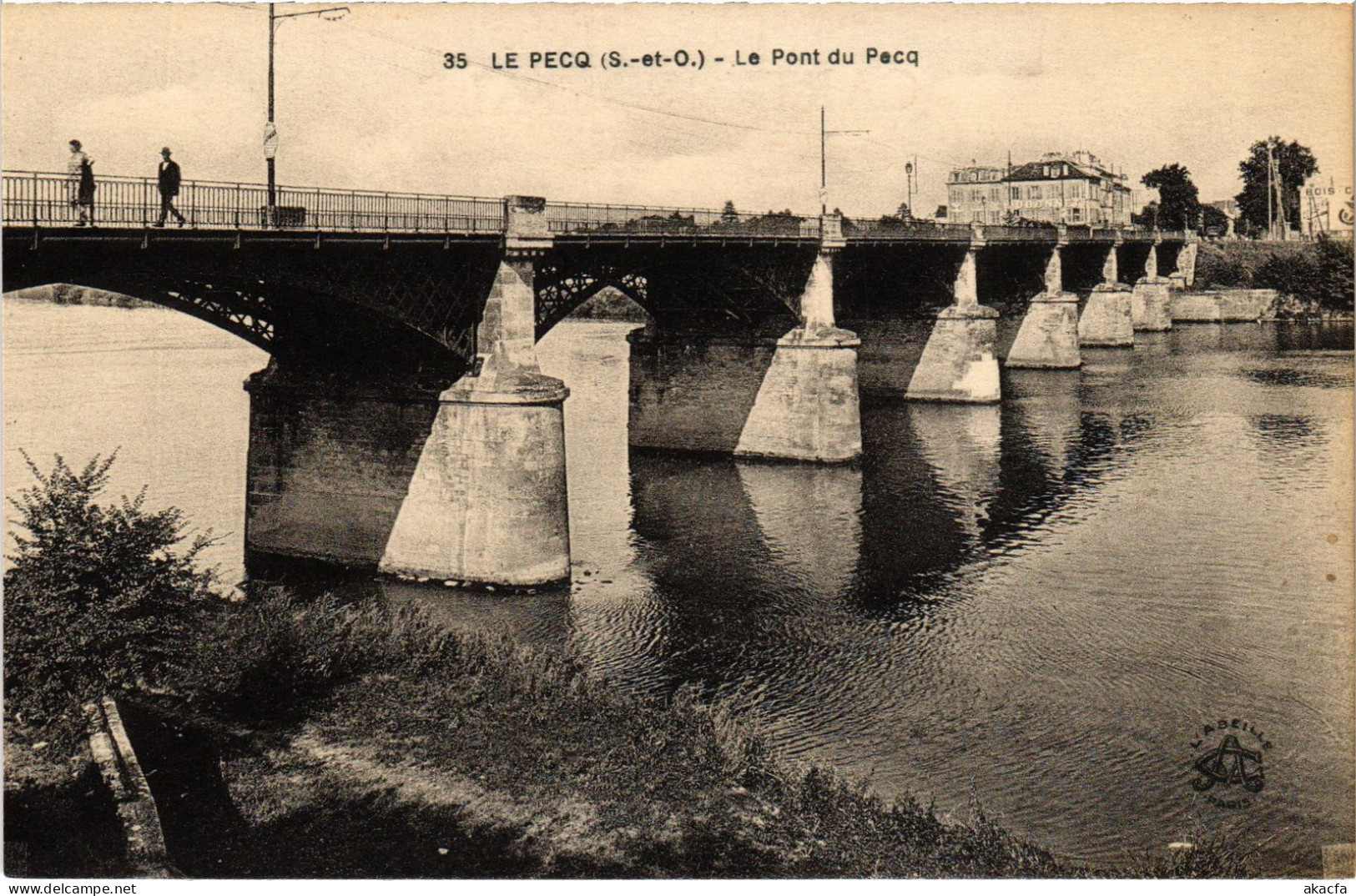CPA LE PECQ Le Pont Du Pecq (1385643) - Le Pecq