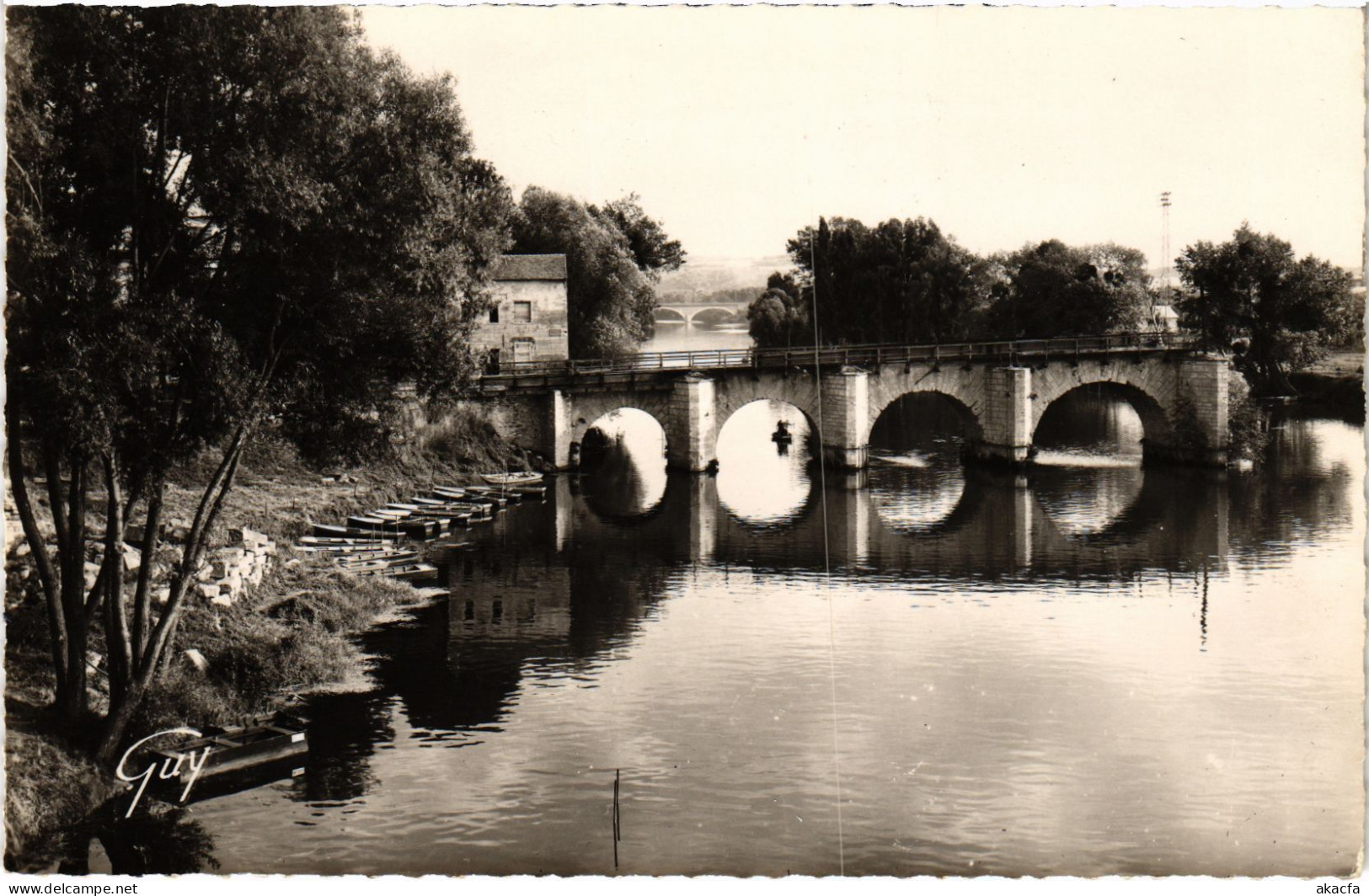 CPA LIMAY Le Vieux Pont Et L'Ile (1385550) - Limay