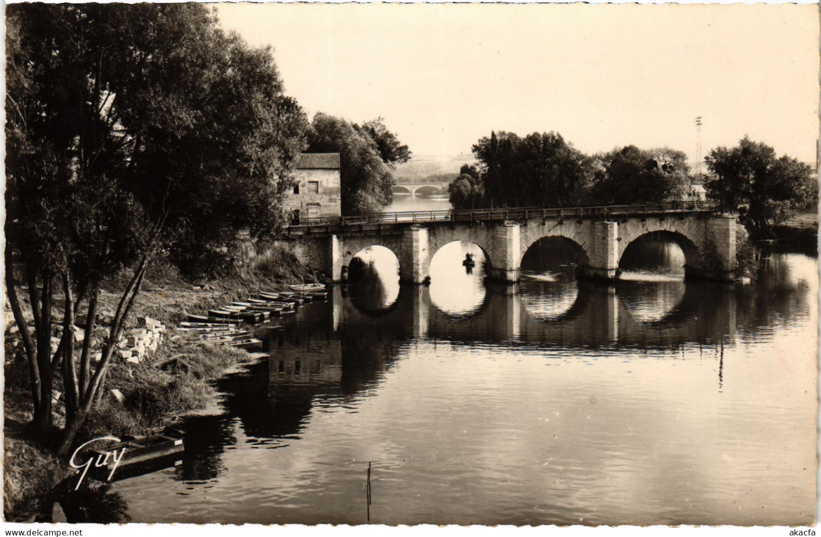 CPA LIMAY Le Vieux Pont Et L'Ile (1385528) - Limay