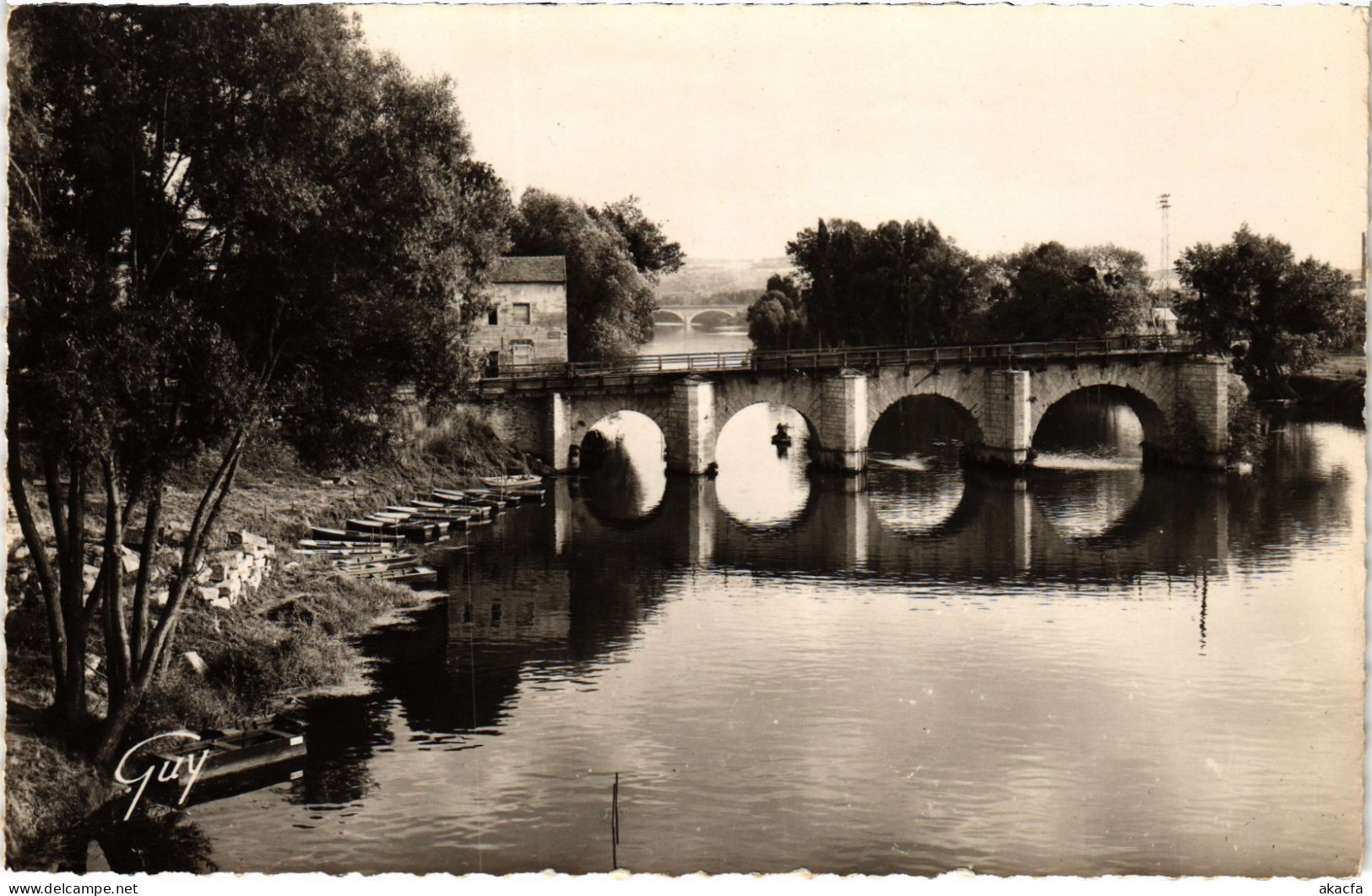 CPA LIMAY Le Vieux Pont Et L'Ile (1385529) - Limay