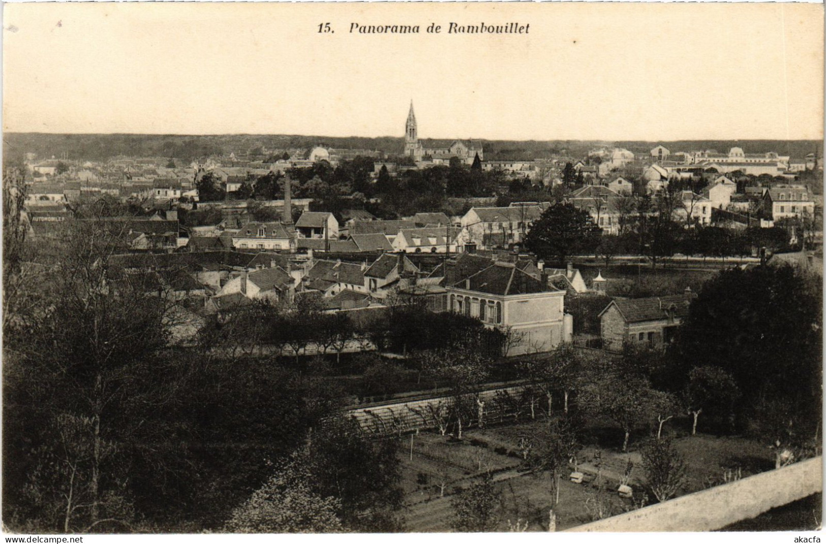 CPA RAMBOUILLET Panorama (1385472) - Rambouillet