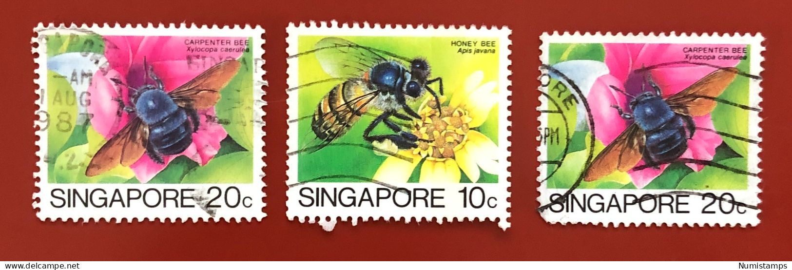 Singapore - Insects - 1985 - Singapore (1959-...)