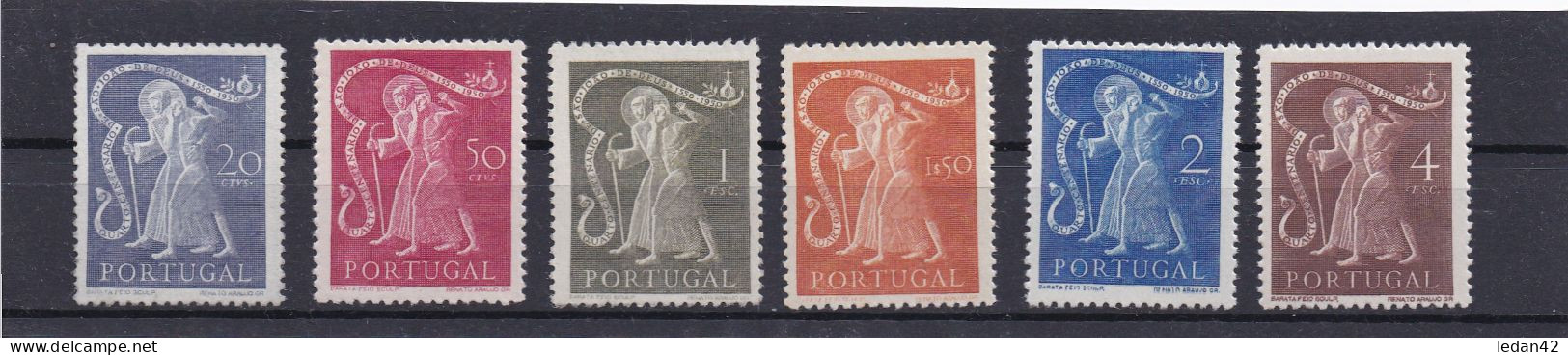 Portugal 1950, Cat Yvert N°734/39 **. 4e Centenaire De La Naissance De Saint-Jean De Dieu. - Nuovi