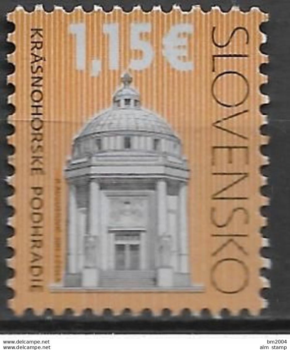 2015 Slovensko  Slowakei Mi. 754**MNH  Kulturerbe - Unused Stamps