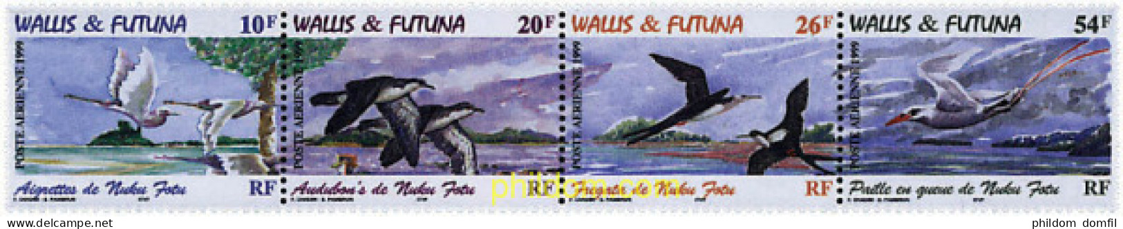 6392 MNH WALLIS Y FUTUNA 1999 PAJAROS DE NUKU FOTU - Neufs