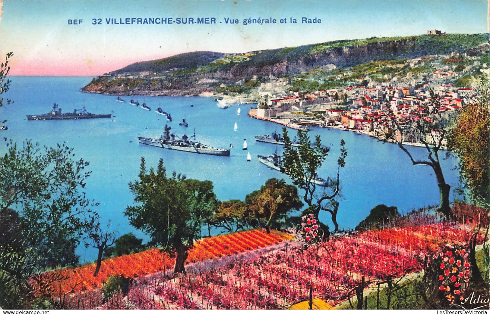 FRANCE - Villefranche Sur Mer - Vue Générale Et La Rade - Carte Postale Ancienne - Villefranche-sur-Mer