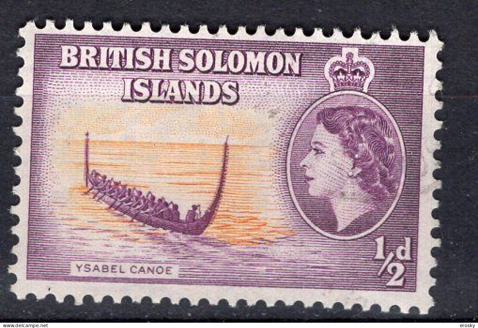 P3458 - BRITISH COLONIES SOLOMON ISL. Yv N°80 - Iles Salomon (...-1978)