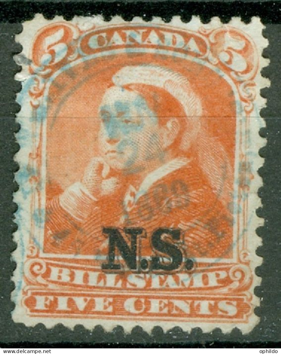Canada Nouvelle Ecosse  5 Cents   Bill Stamps  - Fiscale Zegels