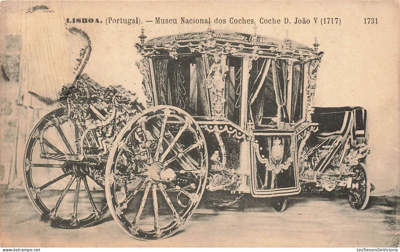 PORTUGAL - Lisboa - Museu Nacional Dos Coches - Carte Postale Ancienne - Lisboa