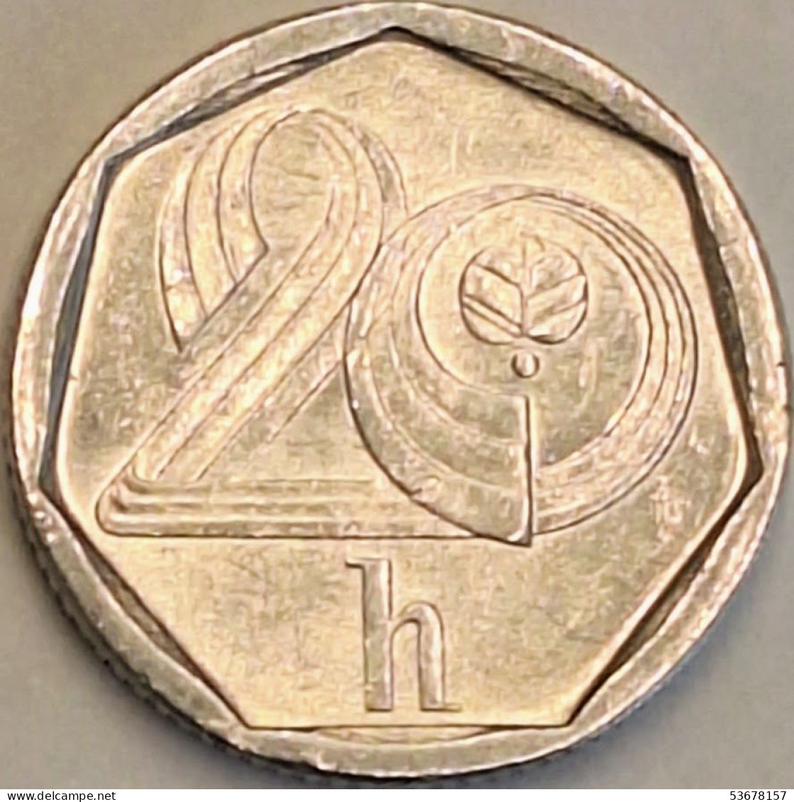 Czech Republic - 20 Haleru 1995(m), KM# 2.1 (#3625) - Tschechische Rep.