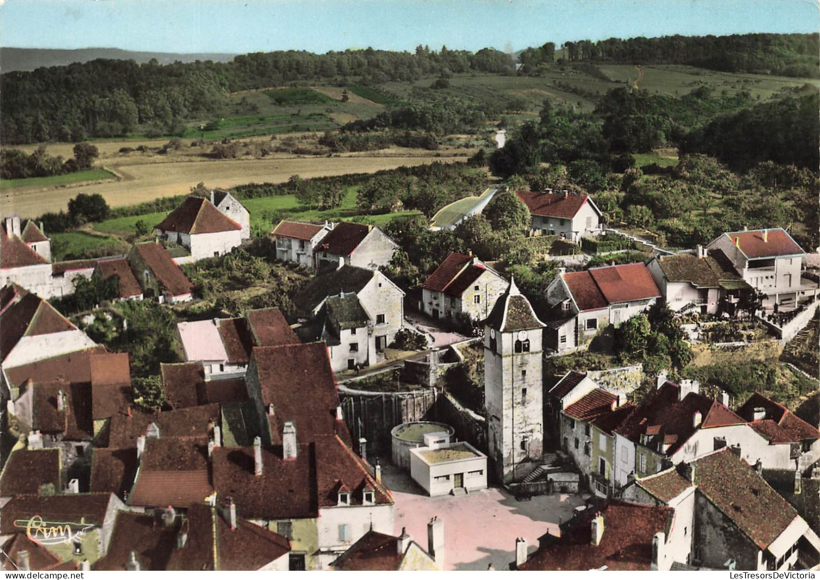 FRANCE - Sellières - Vue Générale De La Ville -  Colorisé - Carte Postale - Autres & Non Classés