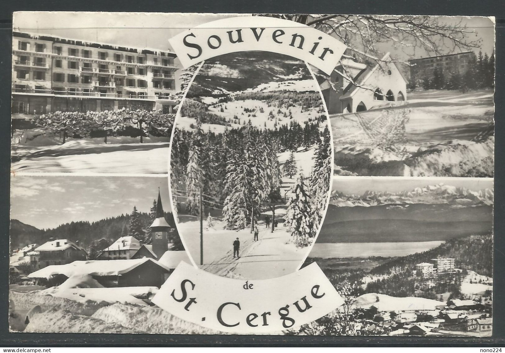 Carte P De 1962 ( Souvenir De St. Cergue ) - Saint-Cergue