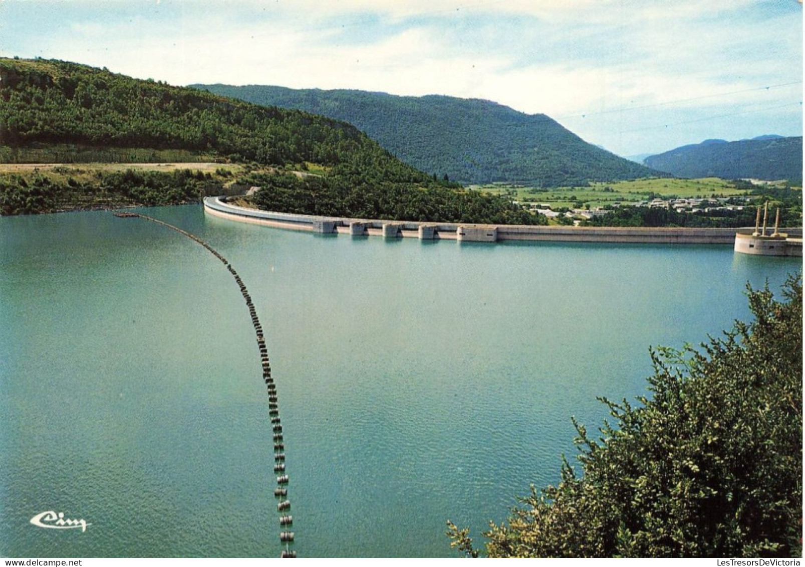 FRANCE - Vue Sur Le Barrage De Vouglans Sur La Rivière D'Ain -  Colorisé - Carte Postale - Otros & Sin Clasificación