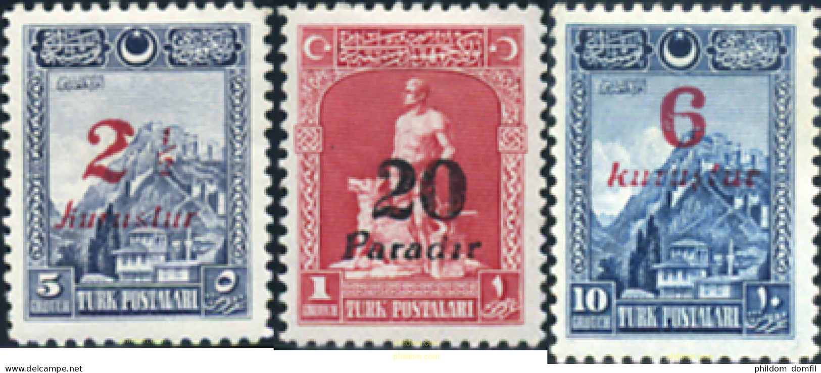 299579 HINGED TURQUIA 1929 MOTIVOS VARIOS - Altri & Non Classificati