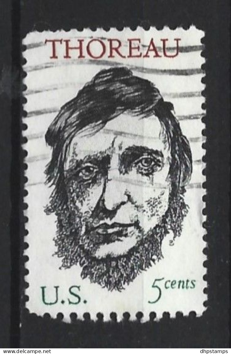 USA 1967 H.D. Thoreau. Y.T. 830 (0) - Gebruikt