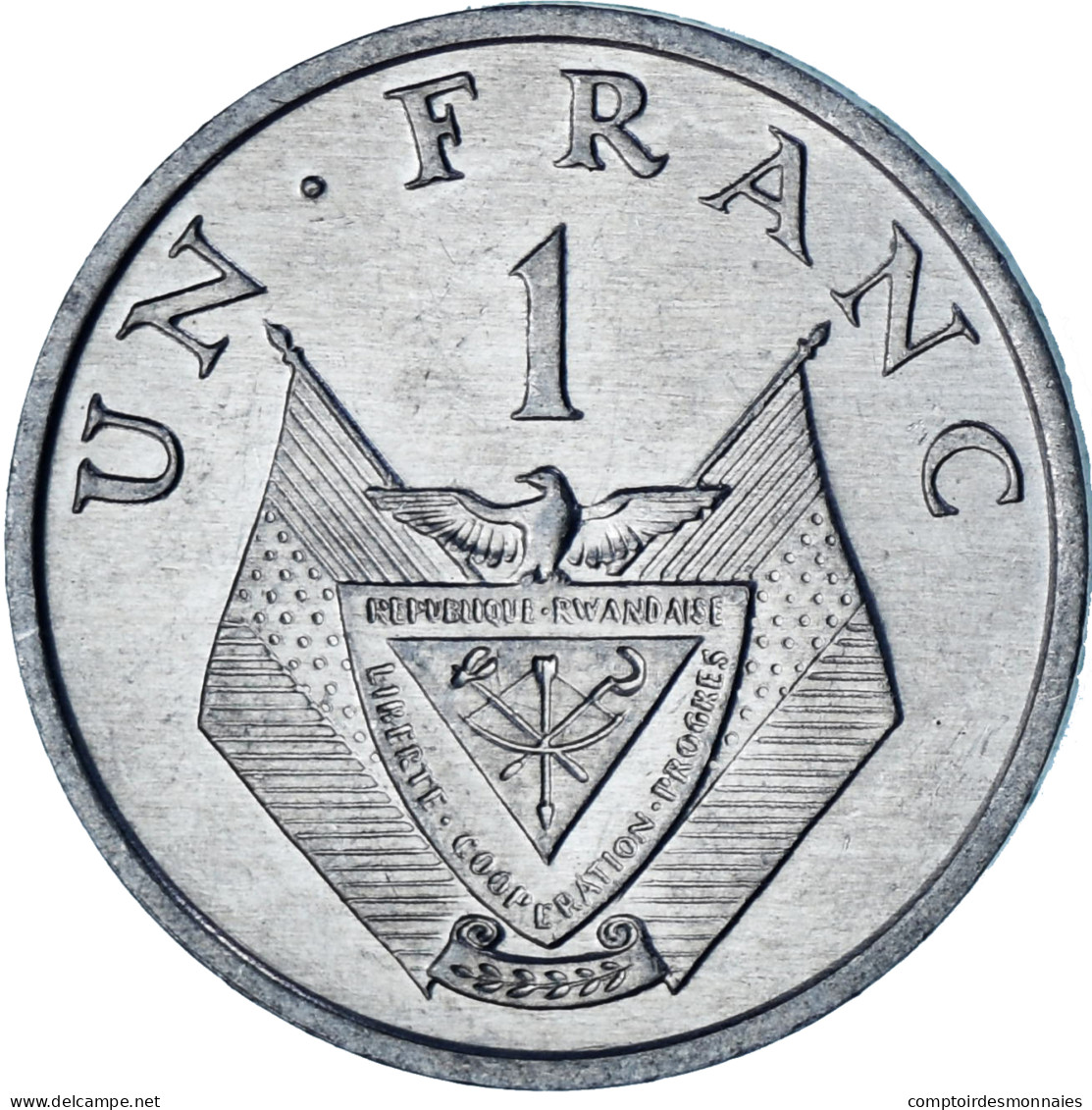 Rwanda, Franc, 1974 - Rwanda