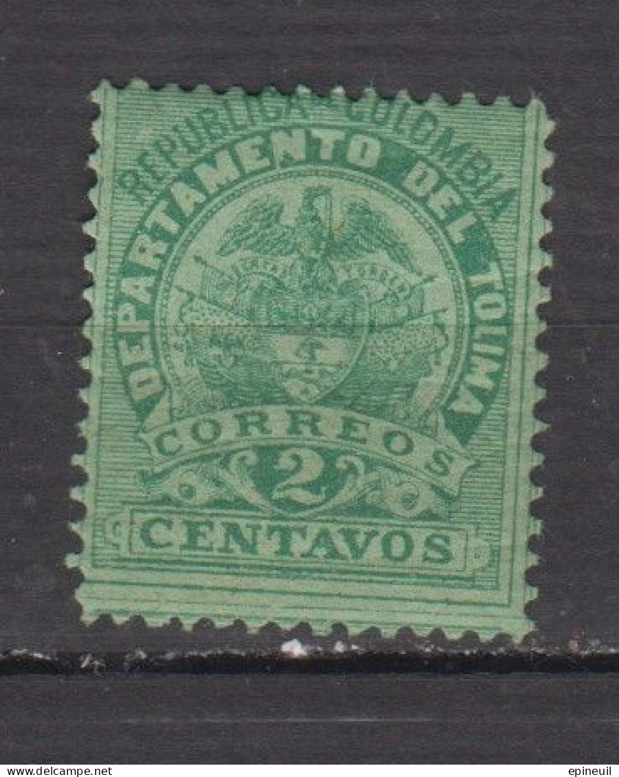 COLOMBIE TOLIMA 1888 * YT N° 46 - Colombia