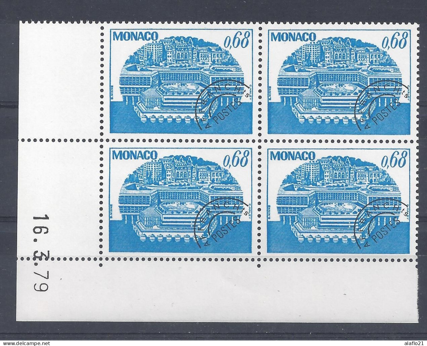 MONACO - PREO N° 62 - Bloc De 4 COIN DATE - NEUF SANS CHARNIERE - 16/3/79 - Preobliterati