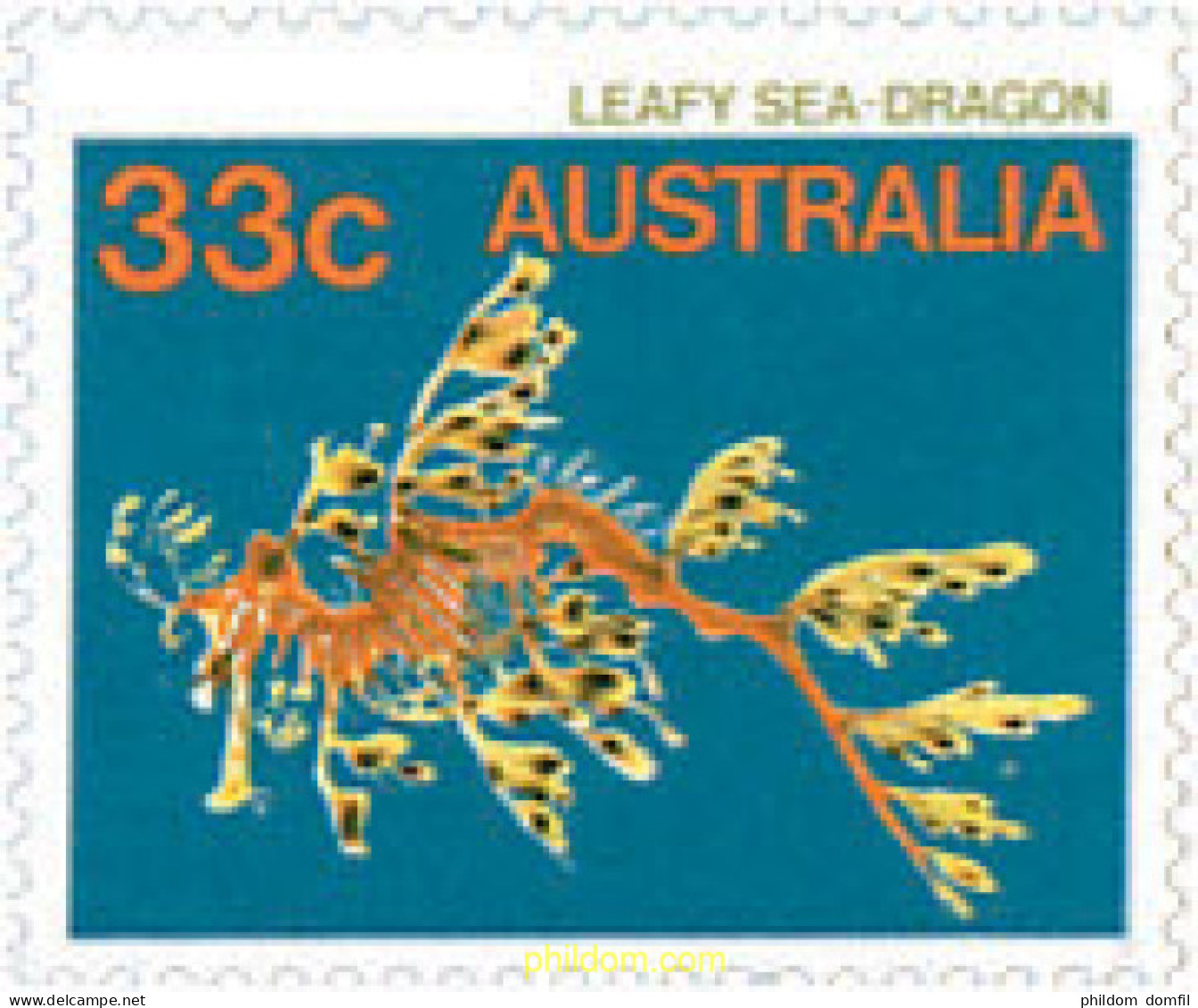 284661 MNH AUSTRALIA 1985 FAUNA MARINA - Mint Stamps