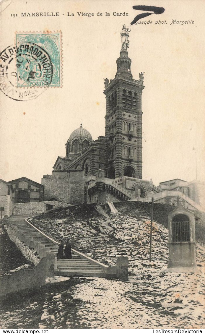 FRANCE - Marseille - La Vierge De La Garde - Carte Postale Ancienne - Ohne Zuordnung