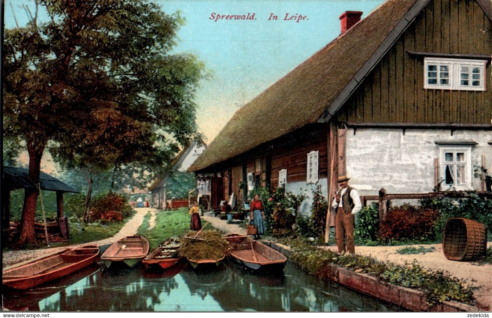 H0818 - Leipe Spreewald - Hermann Striemann Kunstanstalt - Luebbenau