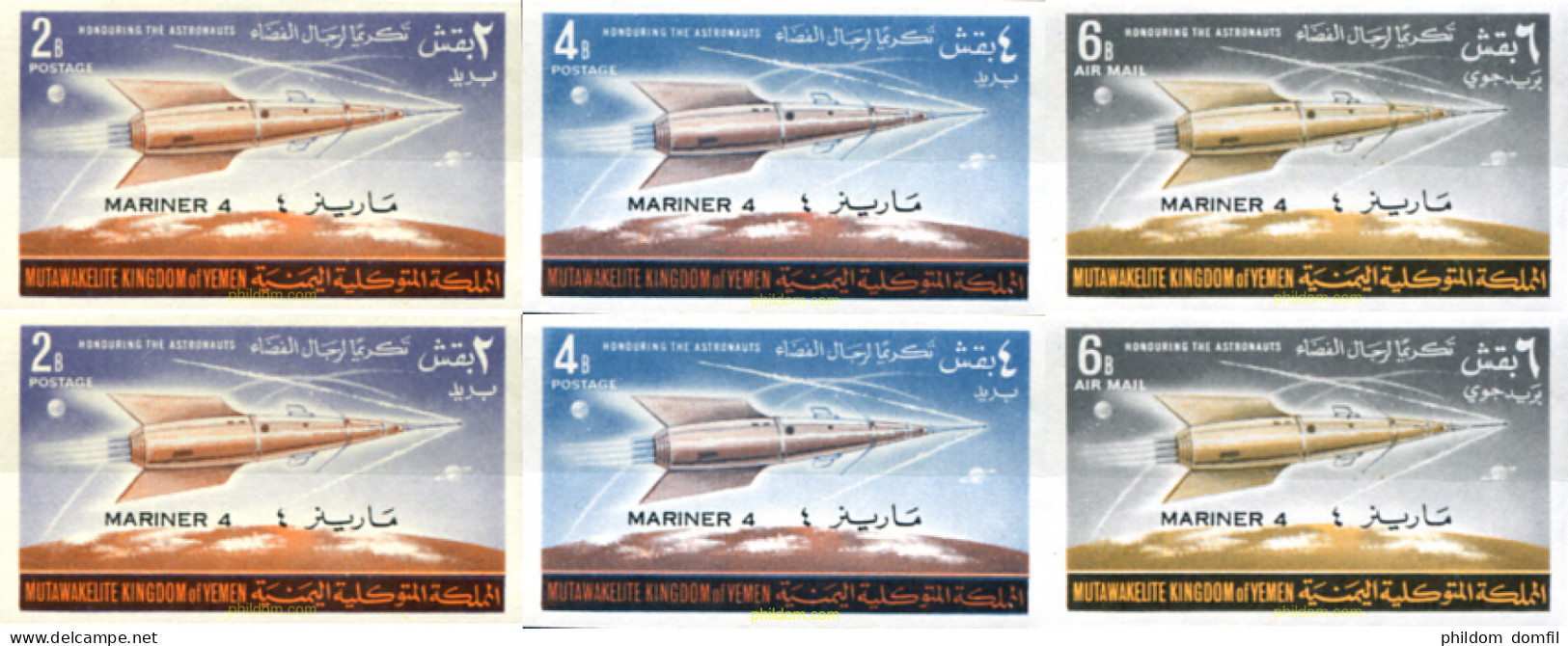 294498 MNH YEMEN. Reino 1965 ASTRONAUTICA - Yemen