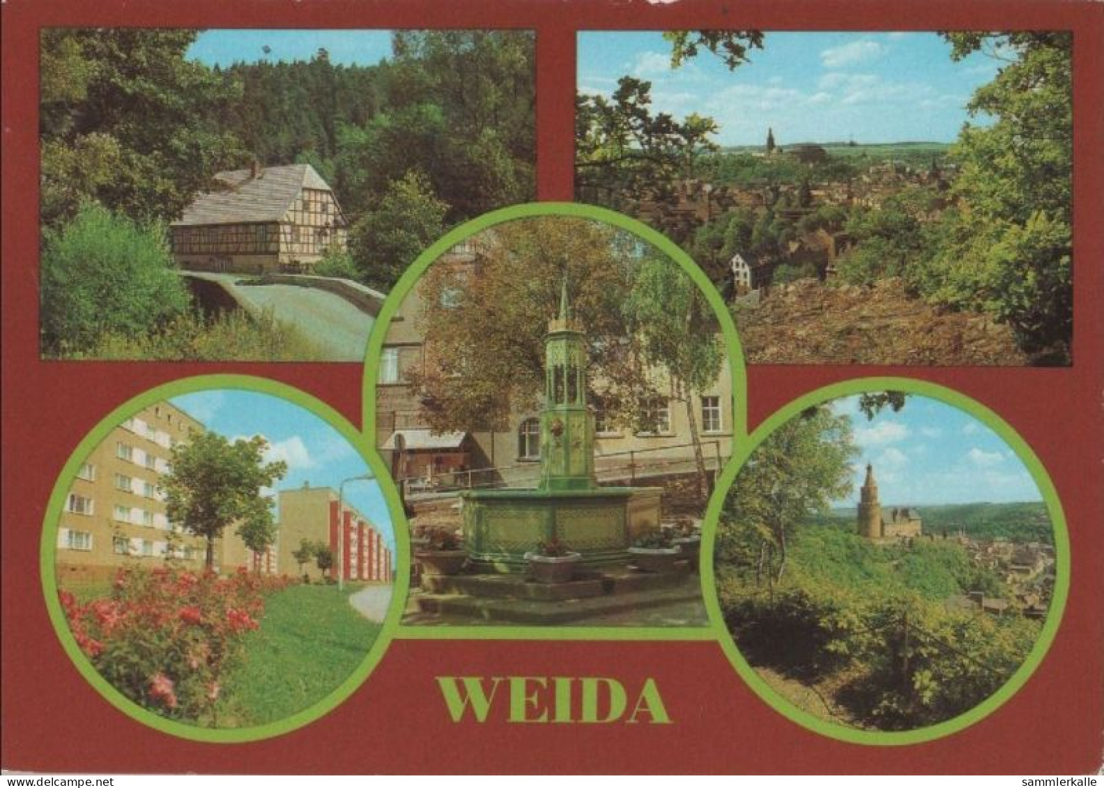 75344 - Weida - U.a. Neubaugebiet Frohe Zukunft - 1982 - Weida