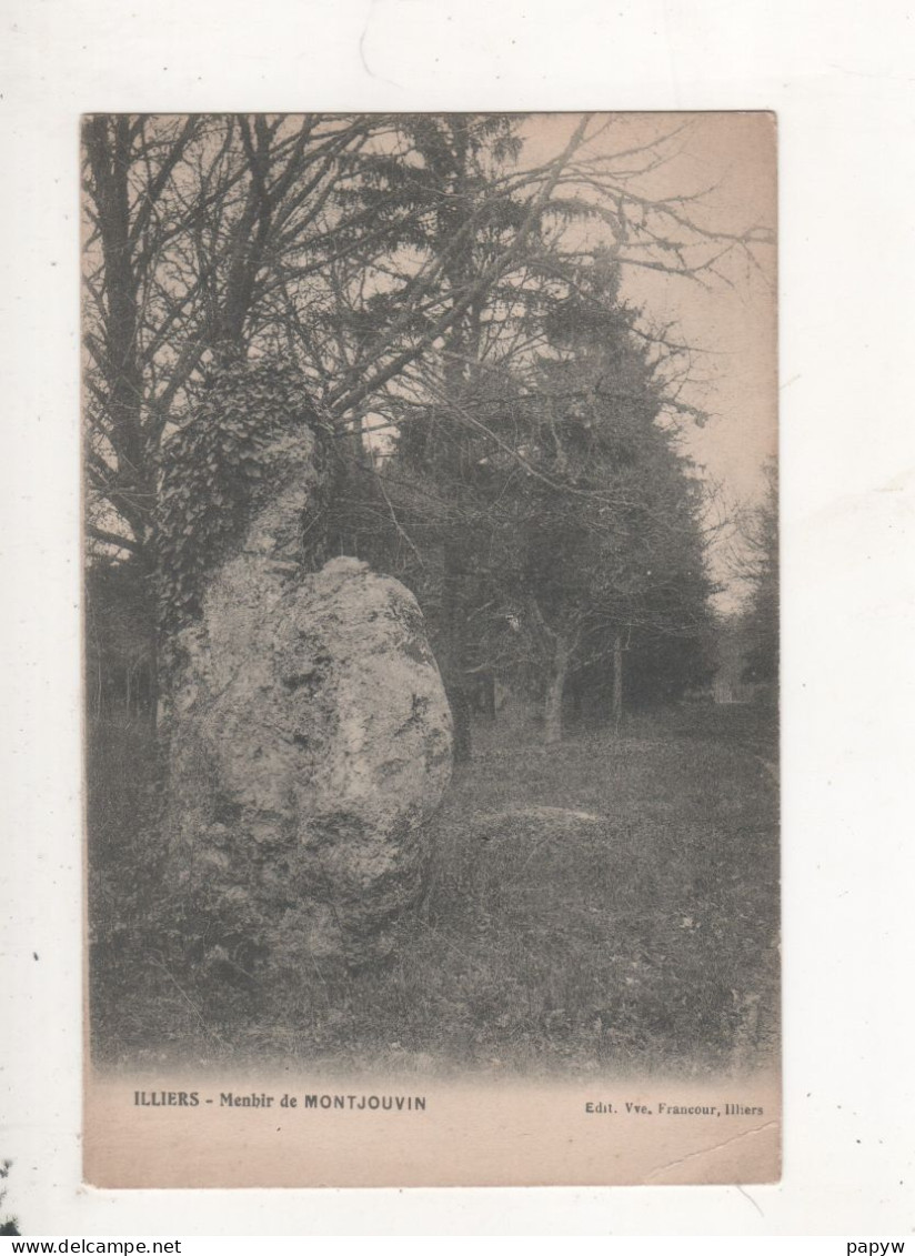 Illiers Menhir De Montjouvin - Illiers-Combray