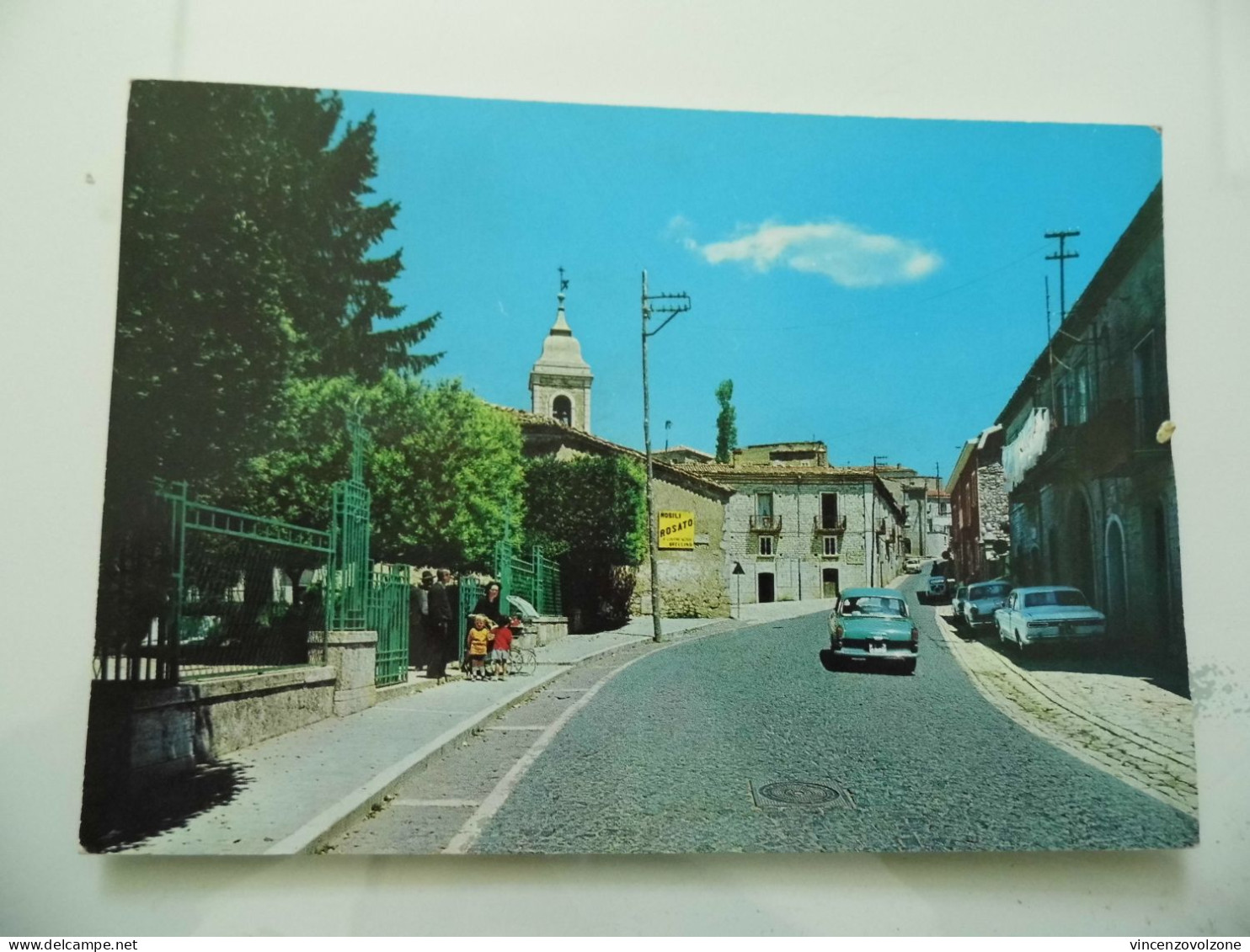 Cartolina Viaggiata "FRIGENTO  Via San Marciano" 1972 - Avellino