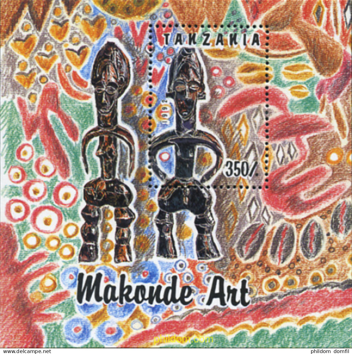 365290 MNH TANZANIA 1992 ARTE WAKONDE - Tanzania (1964-...)