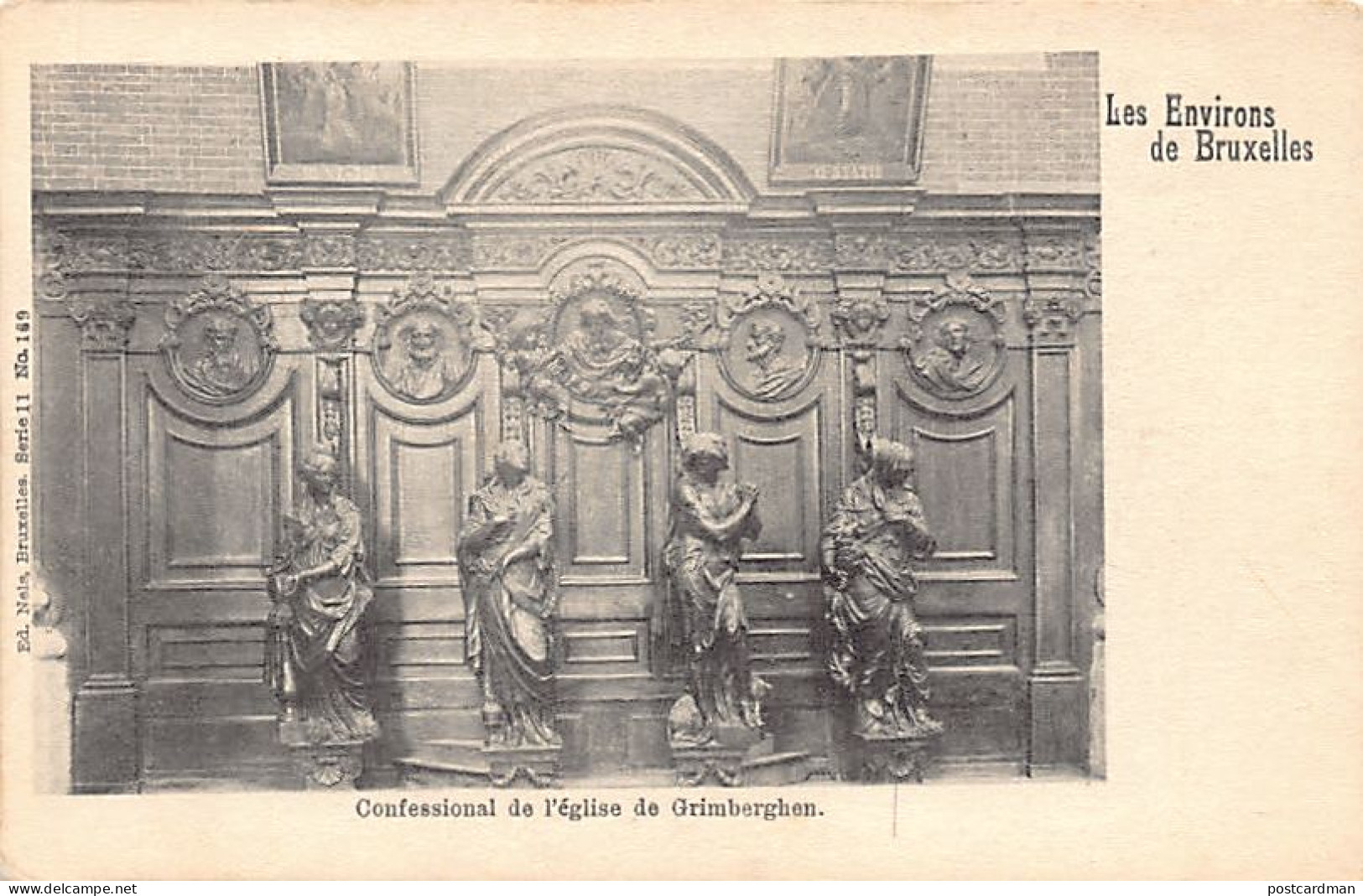 GRIMBERGEN (Vl. Br.) Kerk Biechtstoel - Nels Série 11 No. 169 - Grimbergen