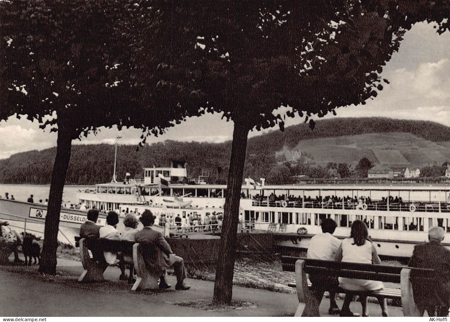 BAD BREISIG / Rhein -  Dampferanlegestelle - Bad Breisig