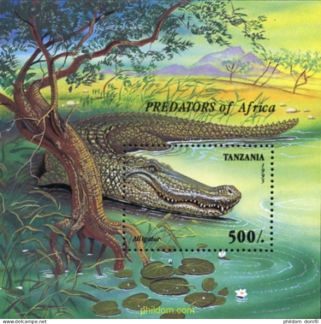 365339 MNH TANZANIA 1995 FAUNA SALVAJE - Tanzania (1964-...)