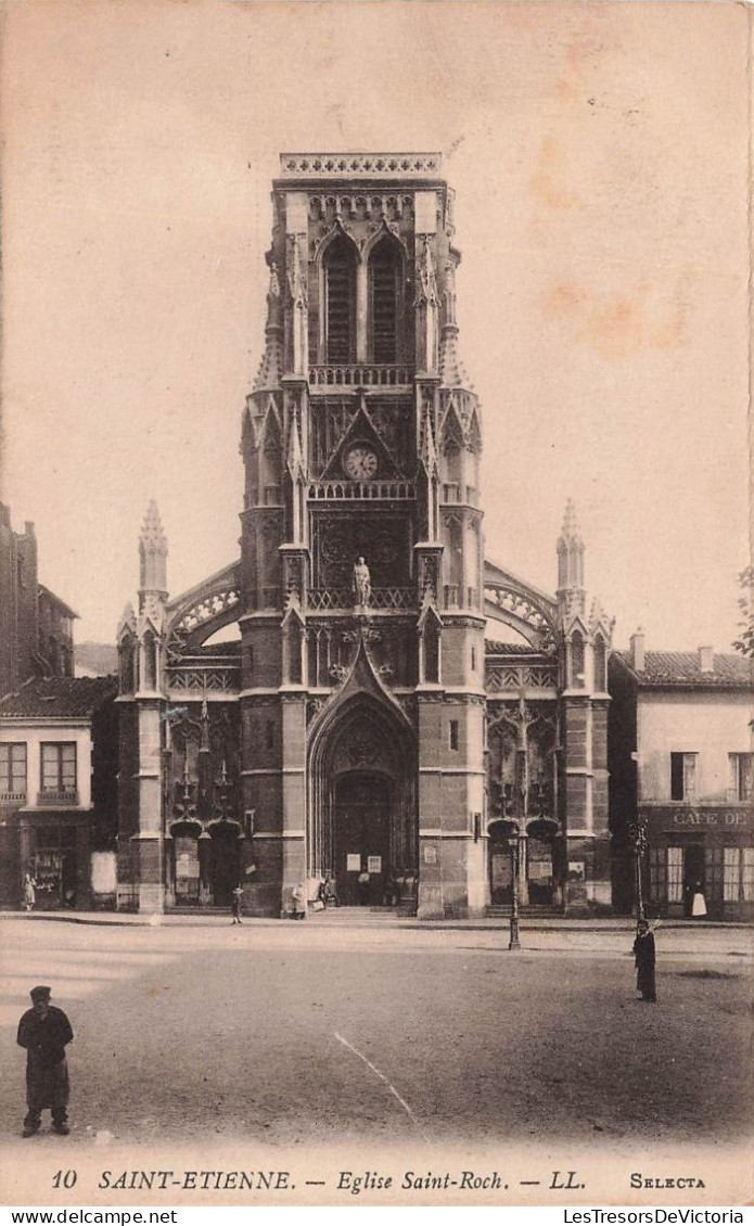 FRANCE - Saint Etienne - Eglise Saint Roch - Carte Postale Ancienne - Saint Etienne